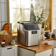 Load image into Gallery viewer, Gymax Portable Ice Maker 40Lbs24H Countertop Self-Cleaning with Ice Scoop and Basket
