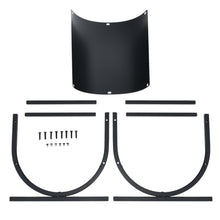 Load image into Gallery viewer, Gymax 17'' U-Shaped Firewood Rack Steel Fireplace Wood Storage Log Rack Holder