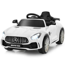 Load image into Gallery viewer, Gymax 12V Kids Ride On Car Licensed Mercedes Benz AMG GTR w/Remote Control & MP3