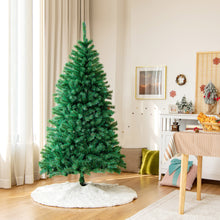 Load image into Gallery viewer, Gymax 6/7/8 FT Artificial Iridescent Hinged Christmas Tree Lush Realistic Xmas Tree