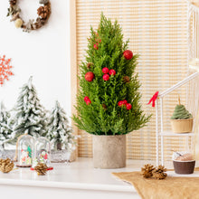 Load image into Gallery viewer, Gymax 18.5'' Artificial Tabletop Christmas Tree Mini Xmas Tree Holiday Decoration