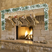 Load image into Gallery viewer, Gymax 6.5ft Artificial Frosty Christmas Garland Xmas Cypress Rattan Holiday Decor