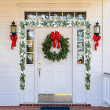 Load image into Gallery viewer, Gymax 6.5ft Artificial Frosty Christmas Garland Xmas Cypress Rattan Holiday Decor