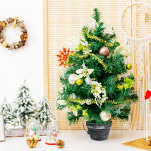 Load image into Gallery viewer, Gymax 2 FT Pre-lit Mini Tabletop Christmas Tree Artificial Xmas Tree w/ LED Lights