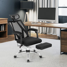 Load image into Gallery viewer, Gymax High Back Office Chair Mesh Reclining Executive Chair w/ Retractable Footrest