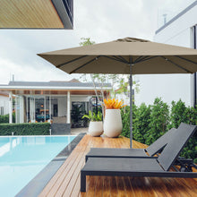 Load image into Gallery viewer, Gymax 10FT Square Offset Patio Umbrella Outdoor Aluminum Cantilever Umbrella