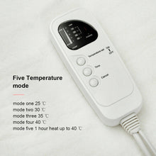 Load image into Gallery viewer, Gymax Twin Size Electric Heated Mattress Pad Blanket w/ 5 Temperature Modes & Timer