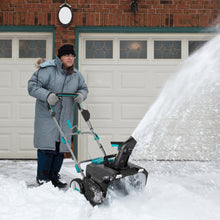 Load image into Gallery viewer, Gymax 20'' Cordless Snow Blower Kit 40V Battery-Powered Snow Thrower 2 x 4.0Ah