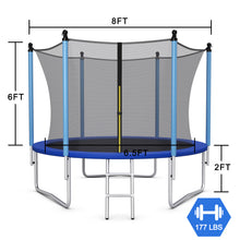 Load image into Gallery viewer, Gymax 8/10/12/14/15/16FT Jumping Exercise Recreational Bounce Trampoline W/Safety Net