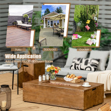 Load image into Gallery viewer, Gymax 48 x27-inch Outdoor Gas Fire Pit Table 50,000 BTU W/ Lava Rocks & Cover