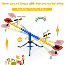 Load image into Gallery viewer, Gymax Kids Seesaw Swivel Teeter Totter Playground Equipment 360¡ã Rotation