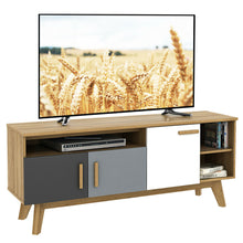 Load image into Gallery viewer, Gymax TV Stand for TVs up to 65'' Entertainment Center Console w/ Adjustable Shelf