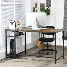 Load image into Gallery viewer, Gymax 55'' Reversible Computer Desk Home Office Writing Desk w/Adjustable Storage Shelf
