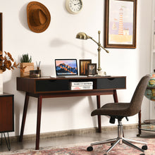 Load image into Gallery viewer, Gymax 48'' Computer Desk Study Workstation Laptop Table Home Office w/ Drawers