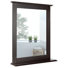 Load image into Gallery viewer, Gymax Bathroom Wall-Mounted Mirror W/Shelf Vanity Makeup Mirror Multipurpose