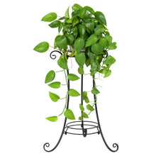 Load image into Gallery viewer, Gymax Metal Plant Stand for Flower Pot Metal Display Shelf Potted Holder Rack