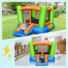 Load image into Gallery viewer, Gymax Inflatable Bounce House Kids Jumping Playhouse Indoor & Outdoor With 480W Blower
