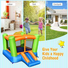 Load image into Gallery viewer, Gymax Inflatable Bounce House Kids Jumping Playhouse Indoor & Outdoor With 480W Blower