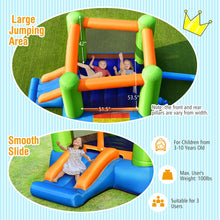 Load image into Gallery viewer, Gymax Inflatable Bounce House Kids Jumping Playhouse Indoor & Outdoor With 480W Blower