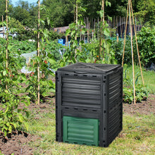 Load image into Gallery viewer, Gymax 80 Gallon Compost Bin Garden Waste Container Grass Food Trash Barrel Fertilizer