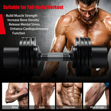 Load image into Gallery viewer, Gymax 27.5lbs 5-in-1 Adjustable Dumbbell One-hand Quick Adjustment for Gym Home Office