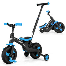 Load image into Gallery viewer, Gymax 5-in-1 Kids Bicycle Foldable Toddler Balance Bike W/ Detachable Push Handle