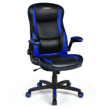 Load image into Gallery viewer, Gymax Racing Style Office Chair Ergonomic Adjustable Computer Chair w/Flip-up Arm
