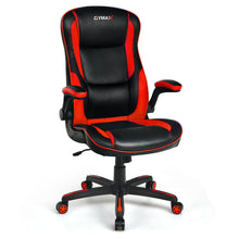 Load image into Gallery viewer, Gymax Racing Style Office Chair Ergonomic Adjustable Computer Chair w/Flip-up Arm