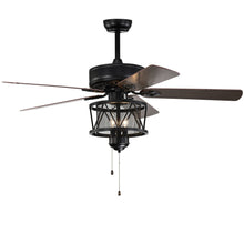 Load image into Gallery viewer, Gymax 50'' Ceiling Fan with Lights Reversible Blades w/ Pull Chain Control Living Room