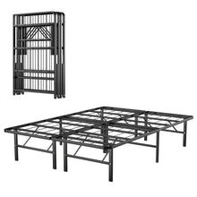 Load image into Gallery viewer, Gymax 14'' Twin/Full/Queen Size Metal Platform Bed Foldable Mattress Foundation Tool-Free Assembly