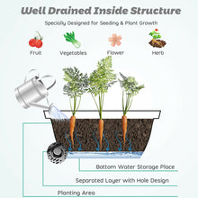 Load image into Gallery viewer, Gymax 3-Tier Raised Garden Bed Vertical Freestanding Flower Pot Stand Planter Boxes