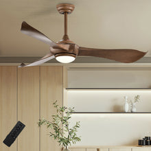Load image into Gallery viewer, Gymax 52 Inch Ceiling Fan with Light Reversible DC Motor w/6 Wind Speeds & 8H Timer