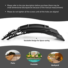 Load image into Gallery viewer, Gymax 2PCS Outdoor Patio Foldable Chaise Lounge Set w/ 5-Position Adjustable Backrest