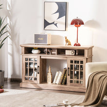 Load image into Gallery viewer, Gymax 48'' Fireplace TV Stand W/ 1400W Electric Fireplace for TVs up to 50 Inches