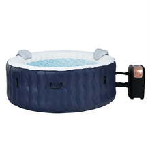 Load image into Gallery viewer, Gymax Inflatable Hot Tub Spa w/ 108 Massage Bubble Jets 4-Person Heated Spa for Patio