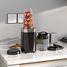 Load image into Gallery viewer, Gymax 1000W Powerful Blender w/ 6 Stainless Steel Blades & 2 Tritan BPA-free Cups (24 Oz & 12 Oz)