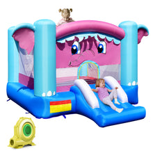 Load image into Gallery viewer, Gymax Inflatable Bounce House 3-in-1 Elephant Theme Inflatable Castle w/ 735W Blower