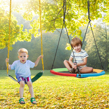 Load image into Gallery viewer, Gymax 2-Pack Swing Set Swing Seat Replacement & Saucer Tree Swing for Indoor & Outdoor