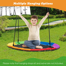 Load image into Gallery viewer, Gymax 2-Pack Swing Set Swing Seat Replacement & Saucer Tree Swing for Indoor & Outdoor