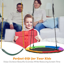 Load image into Gallery viewer, Gymax 2-Pack Swing Set Swing Seat Replacement & Saucer Tree Swing for Indoor & Outdoor