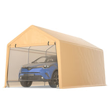 Load image into Gallery viewer, Gymax 9x17 ft Heavy Duty Carport Canopy PE Car Tent Steel Outdoor Garage Shelter