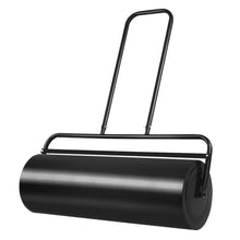 Load image into Gallery viewer, Gymax 13-Gallon Lawn Roller Heavy-Duty Steel Push/Pull Sod Roller 24'' x13'' Black