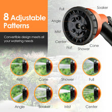 Load image into Gallery viewer, Gymax Retractable Hose Reel Wall Mounted 1/2'' 49ft Any Length Lockw/Hose Nozzle