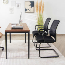 Load image into Gallery viewer, Gymax Set of 2 Conference Chairs Mesh Reception Office Guest Chairs w/ Lumbar Support