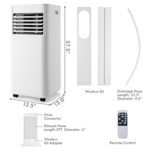 Load image into Gallery viewer, Gymax 3 in 1 Portable Air Conditioner Air Cooler AC Unit 8000BTU 230 sq.ft