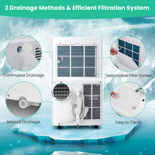 Load image into Gallery viewer, Gymax 12000 BTU Portable Air Conditioner Controlled by WiFi Smart App & Remote