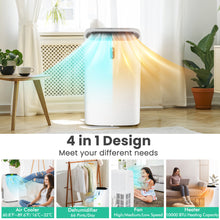 Load image into Gallery viewer, Gymax 14000 BTU Portable Air Conditioner Controlled by WiFi Smart App & Remote