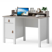Load image into Gallery viewer, Gymax Computer Desk Home Office Writing Workstation w/ Drawer & Hutch