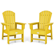 Load image into Gallery viewer, Gymax Set of 2 Kids Patio Adirondack Chair Armchair Weather Resistance Outdoor Chair