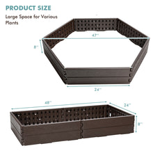 Load image into Gallery viewer, Gymax 2PCS Raised Garden Bed Set Outdoor Planter Box for Vegetable Flower Gardening